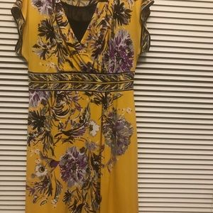 Punt Roma Yellow floral dress